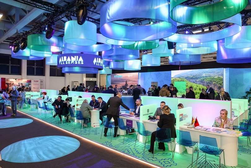 Picture of an exhibition stand